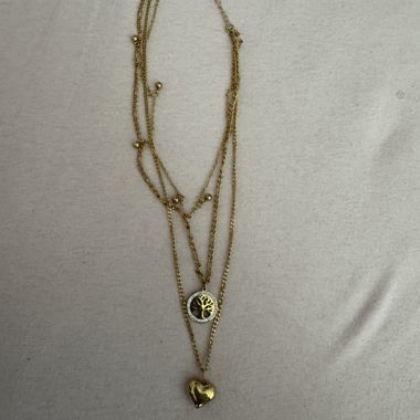 Necklace, Gold