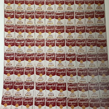 Andy Warhol „100 Cans, 1962“ Very rare as a poster!