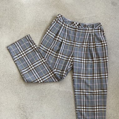 Plaid Trousers