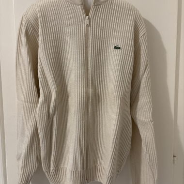 Maglione Lacoste taglia 4 con cerniera