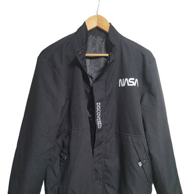 Herren Frühlingsjacke Schwarz