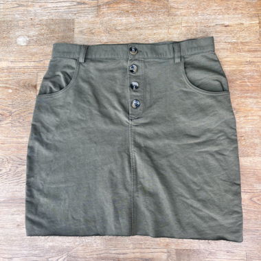 Jupe courte kaki/olive