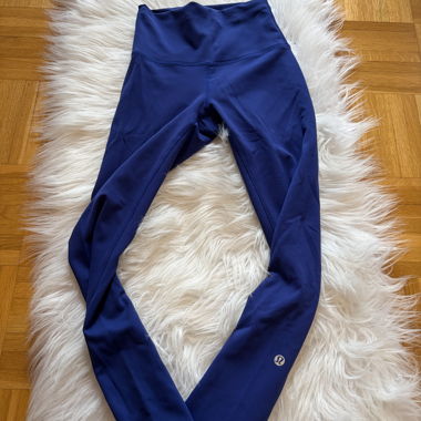 Legging lululemon de sport bleu