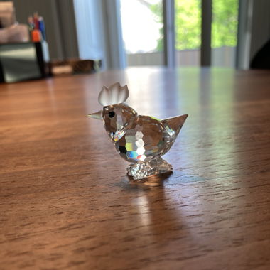 Huhn von Swarovski