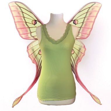 Débardeur à finition en dentelle citron vert
