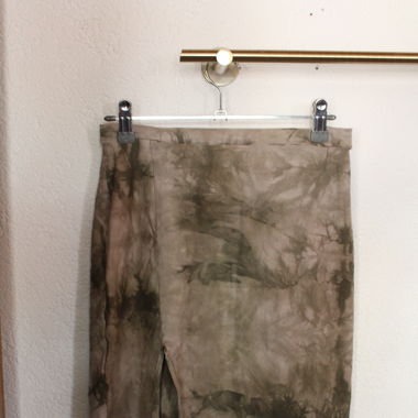 Selbstgenähter Batik Rock