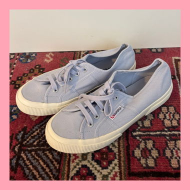 Baskets bleu Superga / blue sneakers 