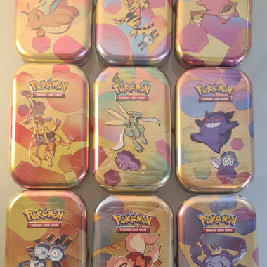 Pokemon 9x 151 Mini Tins EN
