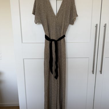 MANGO Jumpsuit - golden knit