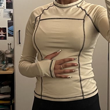 Beige Top