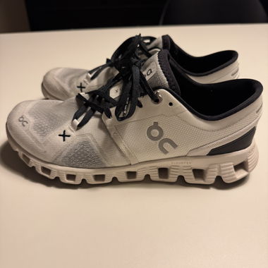 On sneakers