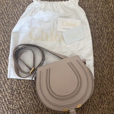 Borsa Chloé autentica in pelle a tracolla