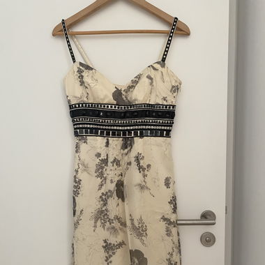 Silk dress by Shelli Segal