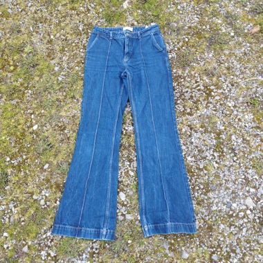 Blue Flared Jean