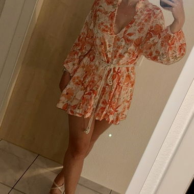 Abito kimono floreale H&M