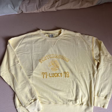 Felpa Scotch & Soda gialla M