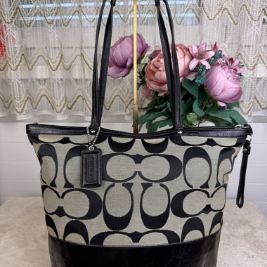 100% Original Coach Chelsea Sac Cabas Taille Moyenne