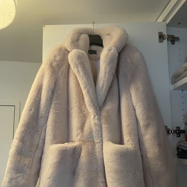 Fake Fur Mantel