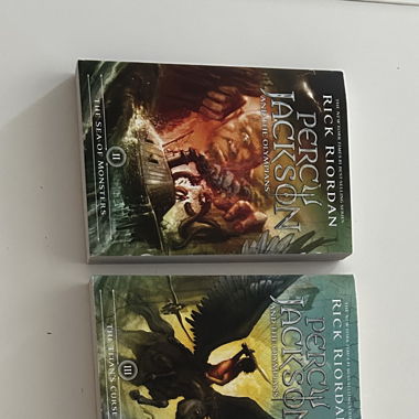 Percy Jackson Bücherreihe (2-5) auf Englisch 