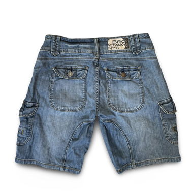 Short en jean Broadway NYC (années 2000)