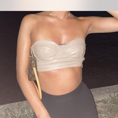 Haut style bustier