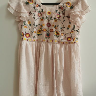Blusa a motivo floreale