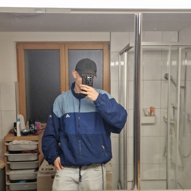 Giacca a vento Adidas Vintage