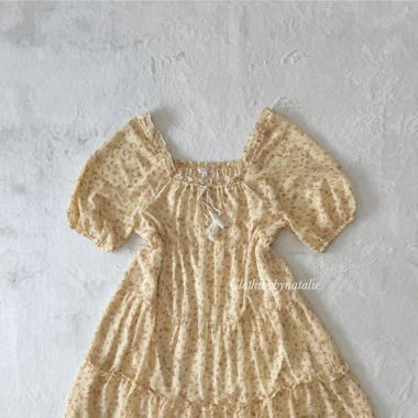 Japanisches Gelbes Chiffon-Babydoll (M)