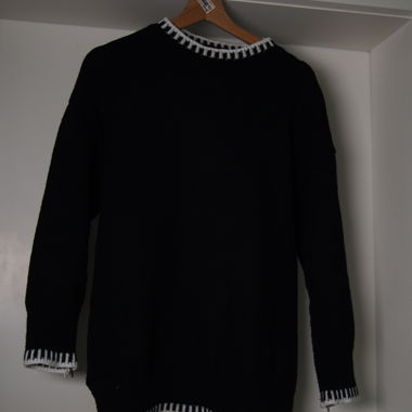 Black Knit Sweater