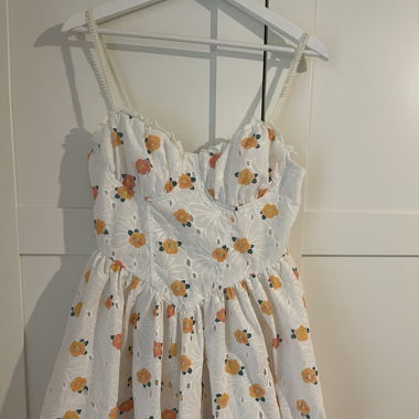 Blumen Kleid