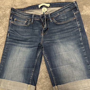 Denim jean shorts