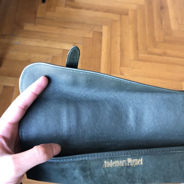 Audemars Piguet Vintage Green Leather Watch Pouch