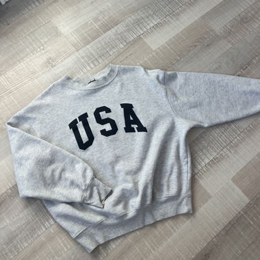 USA-Grey Sweatshirt