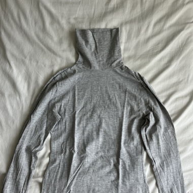 Langarmshirt mit Rollkragen