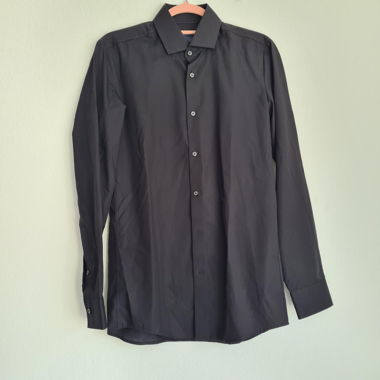 Yves Gerard Slim Fit Hemd Schwarz