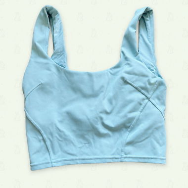 Blaues Sport Top