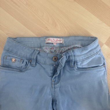 Pantaloni in jeans blu
