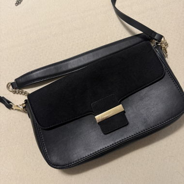 Sac bandoulière noir
