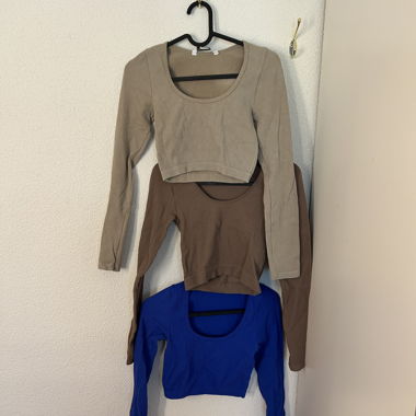 3er Packet Longsleeve Grösse S