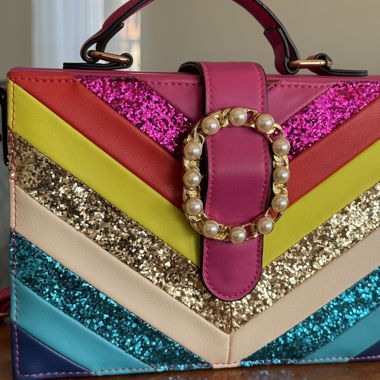 Magnifique sac pailleté Rainbow ALDO