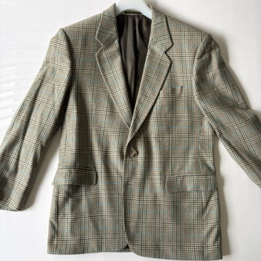 Plaid Blazer Jacket