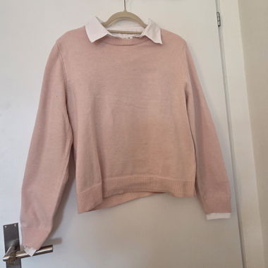 Pull Primark Cares avec col de chemise, M