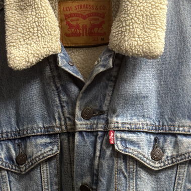 Classique - Trucker Levi's avec polaire M / bleu