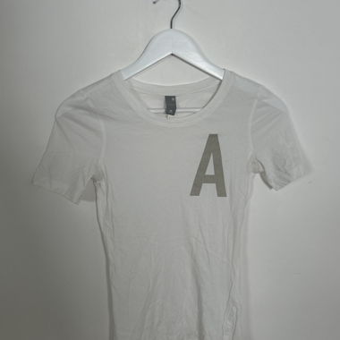 Weisses Grafik-T-Shirt