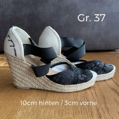 Espadrilles Wedges Gr. 37