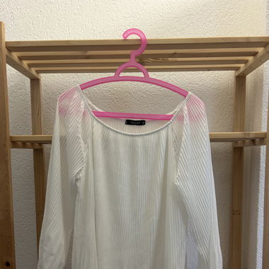 Weisse Bluse von Chicorée