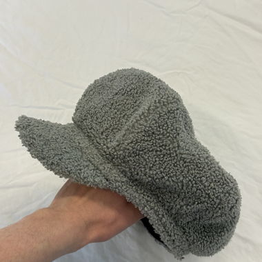 Cappellino paperboy grigio