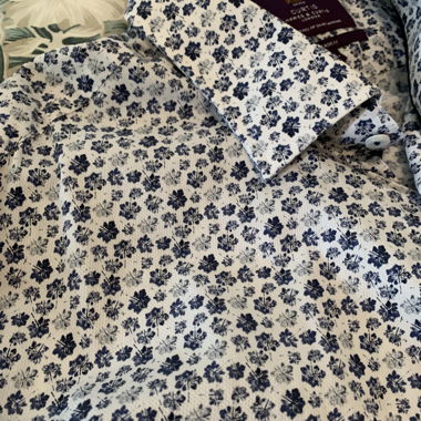 Blumige Curtis Hemd XXL