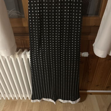 Black Polka Dot Skirt