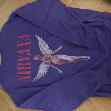 Nirvana Violet Sweatshirt